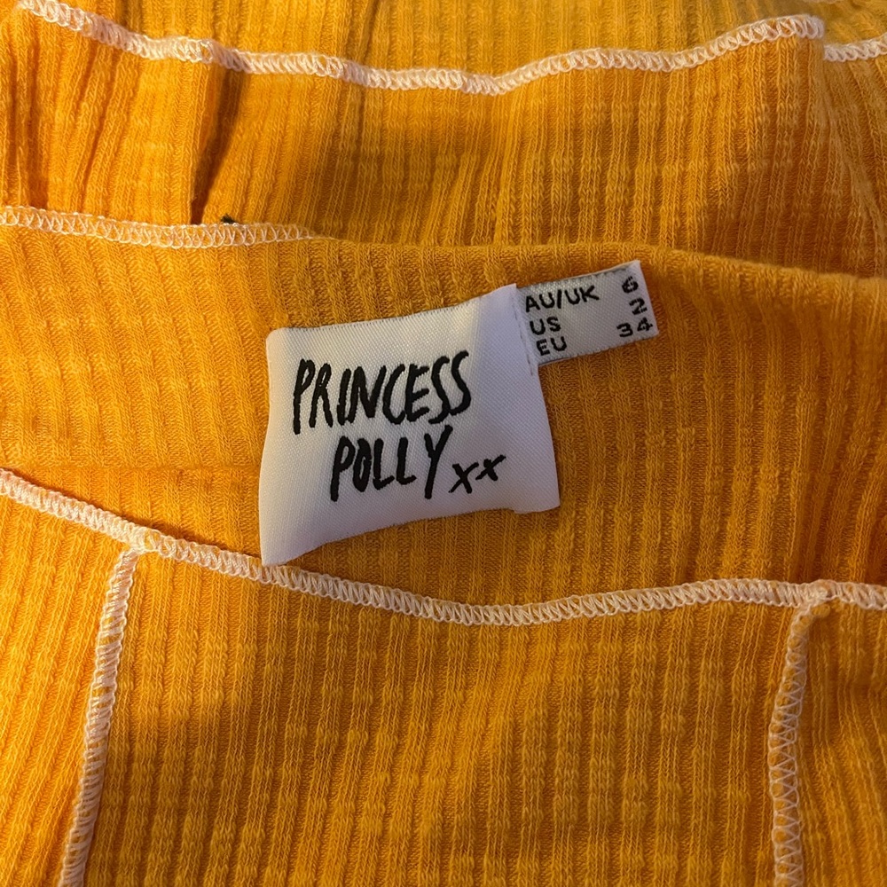 Princess Polly Yellow Crop Top - Picture 11 of 11